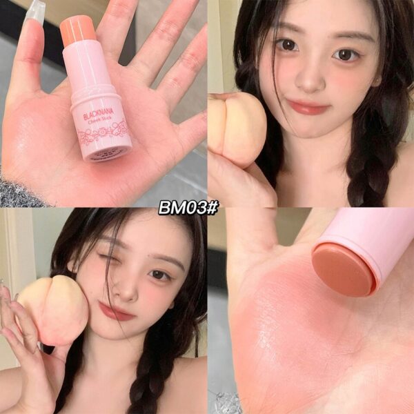 Blush Sombra Long Lasting Nutritivo, Blush, Creme, Bochechas, Blush de contorno, Clareamento, Vermelho - Image 6