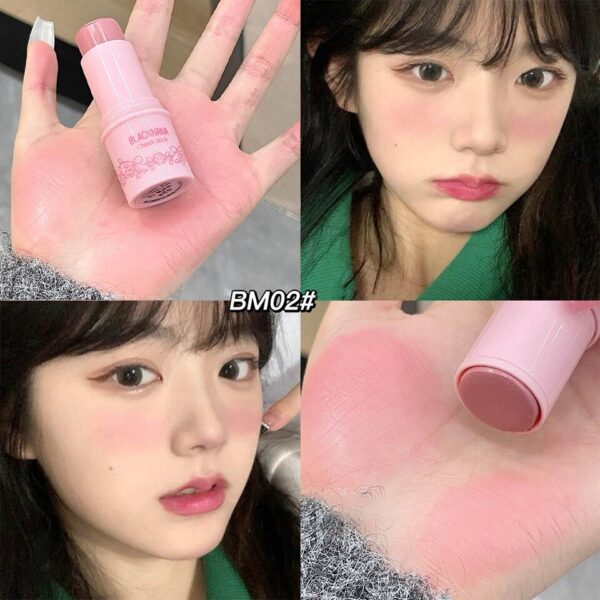 Blush Sombra Long Lasting Nutritivo, Blush, Creme, Bochechas, Blush de contorno, Clareamento, Vermelho - Image 9