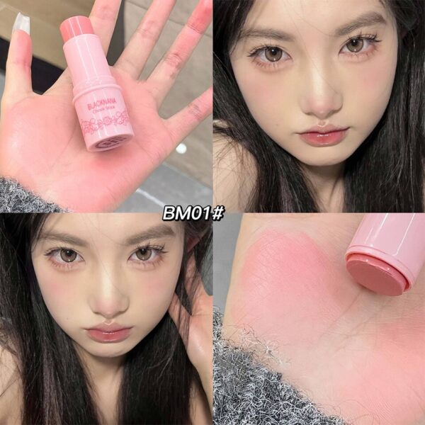 Blush Sombra Long Lasting Nutritivo, Blush, Creme, Bochechas, Blush de contorno, Clareamento, Vermelho - Image 8