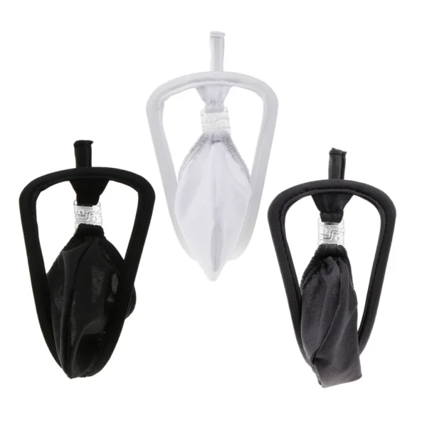 Cuecas masculina invisíveis, LGBTQ, cueca regata com cordão em c, lingerie erótica e confortável, tangas sexy para homens - Image 2