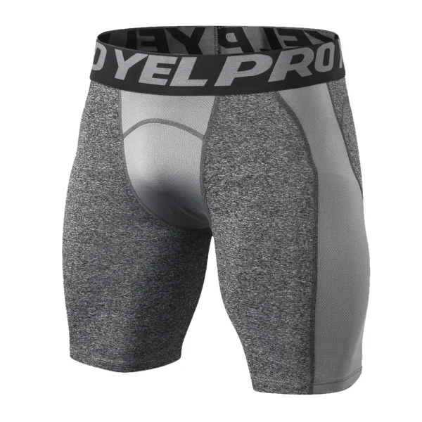 Shorts masculino de compressão, 2023, ginásio, elasticidade, shorts collants, secagem rápida skinny correndo roupas esportivas dos homens de fitness magro - Image 7