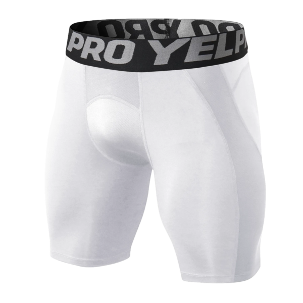 Shorts masculino de compressão, 2023, ginásio, elasticidade, shorts collants, secagem rápida skinny correndo roupas esportivas dos homens de fitness magro - Image 9