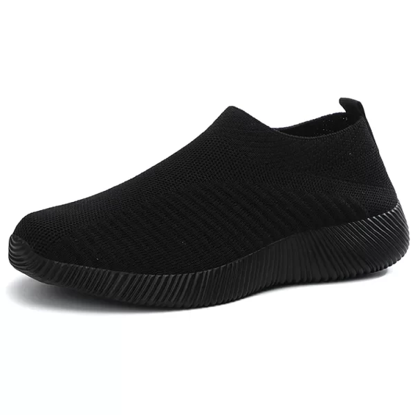 Sapatos rasos elásticos respiráveis para mulheres, tênis leves, calçados esportivos, primavera e verão - Image 11