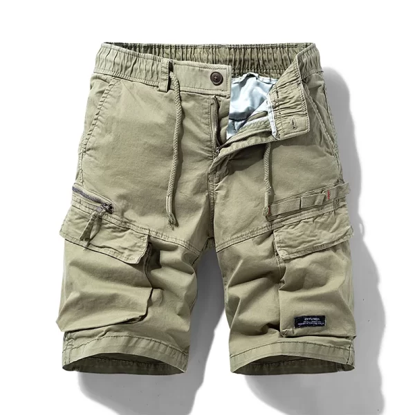 Bermudas / Calções de algodão masculino, calções de camuflagem, roupa masculina, Bermuda casual, jogger praia, verão, novo - Image 11
