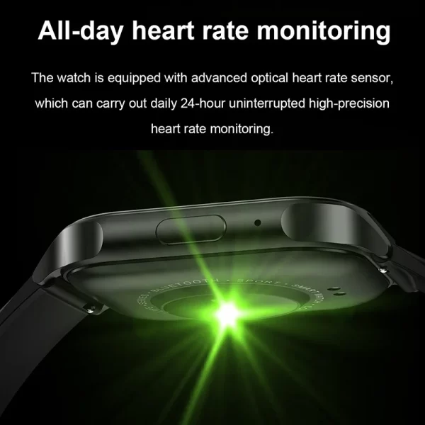 Relógio de pulso, smartwatch Ultra HD para Huawei e Xiaomi, IP68 Impermeável, Chamada Bluetooth, Bateria Grande, Monitor de Pressão Arterial, 260mAh, 2.01 ", Novo - Image 4