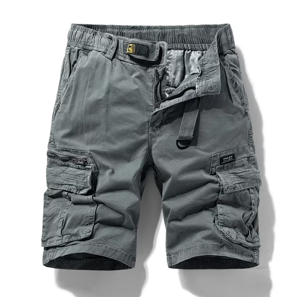 Bermudas / Calções de algodão masculino, calções de camuflagem, roupa masculina, Bermuda casual, jogger praia, verão, novo - Image 9