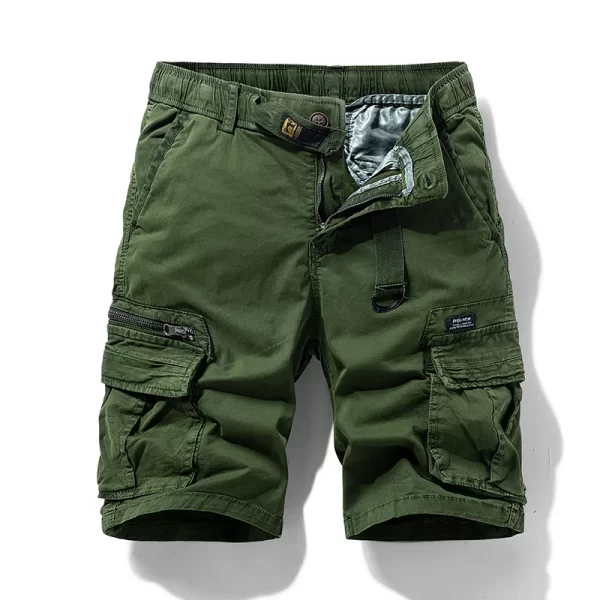 Bermudas / Calções de algodão masculino, calções de camuflagem, roupa masculina, Bermuda casual, jogger praia, verão, novo - Image 8