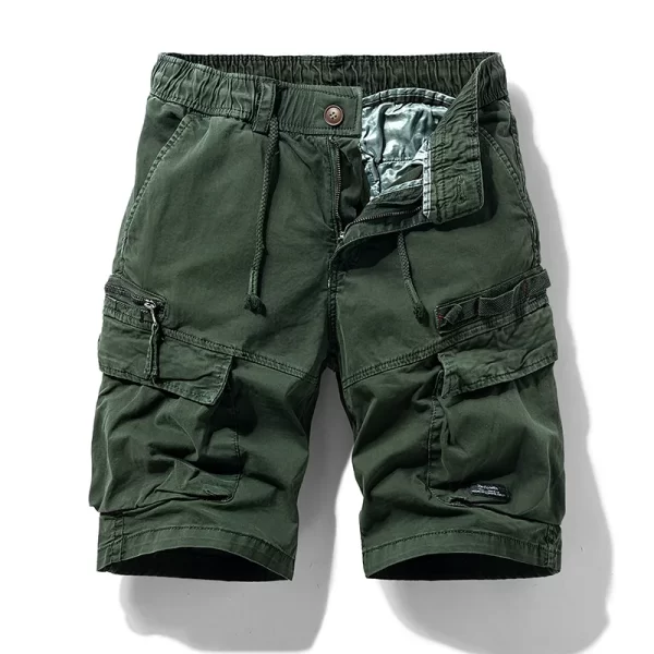 Bermudas / Calções de algodão masculino, calções de camuflagem, roupa masculina, Bermuda casual, jogger praia, verão, novo - Image 12