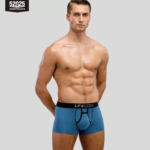 Cuecas boxers masculina, modais de luxo, roupas íntimas confortáveis, cuecas sexy ecologicamente corretas, design original, voar aberto, 52025 - Image 8