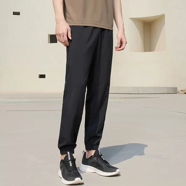 Calças soltas masculina, Xtep-Calças, esportivas tecidas, moletom à prova d'água, confortável, novo, 877229980258. - Image 3