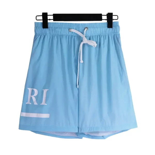 Shorts masculino, Amir- folgados casuais com carta impressa, calças largas, rua alta - Image 5