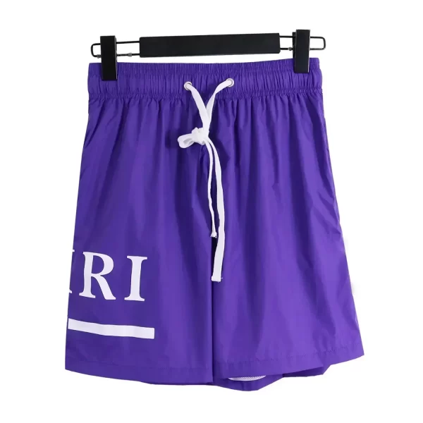 Shorts masculino, Amir- folgados casuais com carta impressa, calças largas, rua alta - Image 3