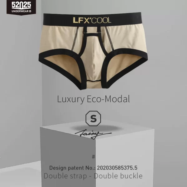 Cueca masculina, modais de luxo para, design original, sexy, confortável, ecologicamente correto, luxo, 52025. - Image 3