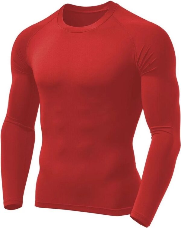 Camiseta Proteção Solar Térmica Compressão Segunda Pele Tecido Gelado UV 50+ Várias Cores Atacado e Varejo Unissex Masculino Fem - Image 4