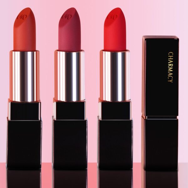 Batom Matte luxo veludo, Charmacy, à prova d' água de longa duração de alta qualidade coreano - Image 3