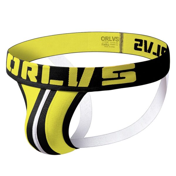 Cueca masculina Jockstrap-ADANNU-, tanga gay, algodão, sexy G string - Image 4