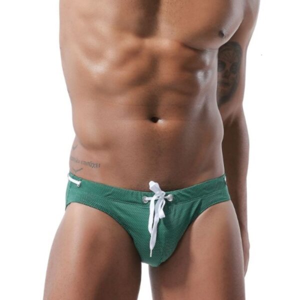 Sunga Praia Homens Swim Wear, Natação, Praia, Banho, Roupa De Banho - Image 8