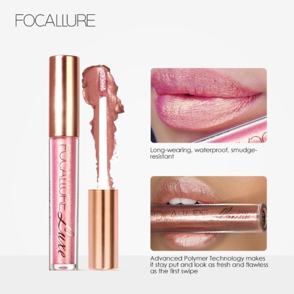 Batom líquido impermeável Focallure, Red Velvet Lip Tint, Nude Matte, Maquiagem Colorida - Image 28