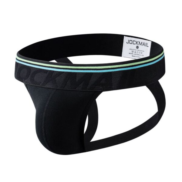 Cueca de algodão malha, Jockmail apertado homens, jockstrap, malha respirável jock cinta homme, erótico, gay pênis bolsa - Image 14