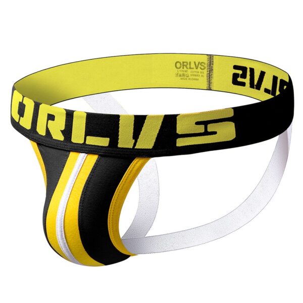 Cueca masculina Jockstrap-ADANNU-, tanga gay, algodão, sexy G string - Image 7