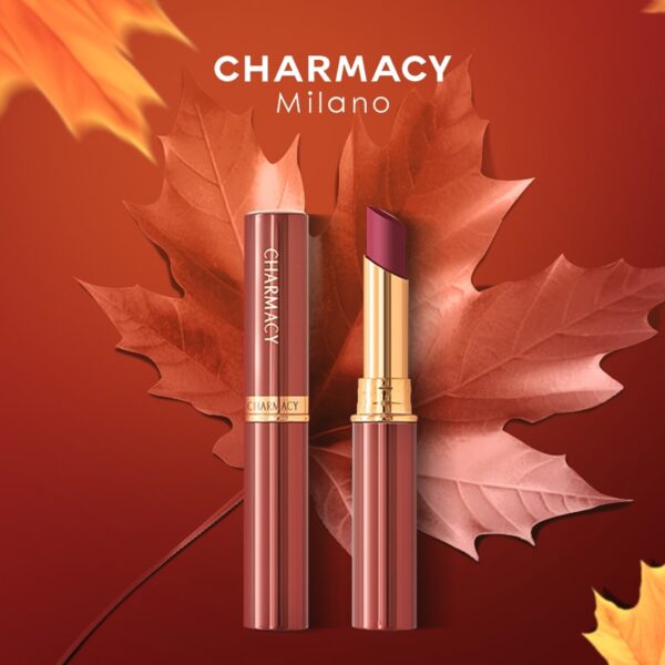 Batom Charmacy 16 cores de veludo à prova d' água fácil de usar longstay lip stick de longa duração matte - Image 6