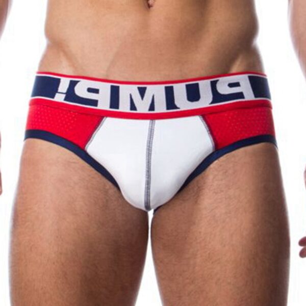 Cueca masculina nova marca modal sexy jockstrap baixa cintura briefs, gay, roupa interior - Image 14