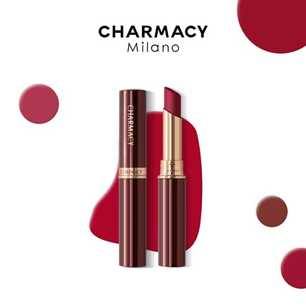 Batom Charmacy 16 cores de veludo à prova d' água fácil de usar longstay lip stick de longa duração matte - Image 10