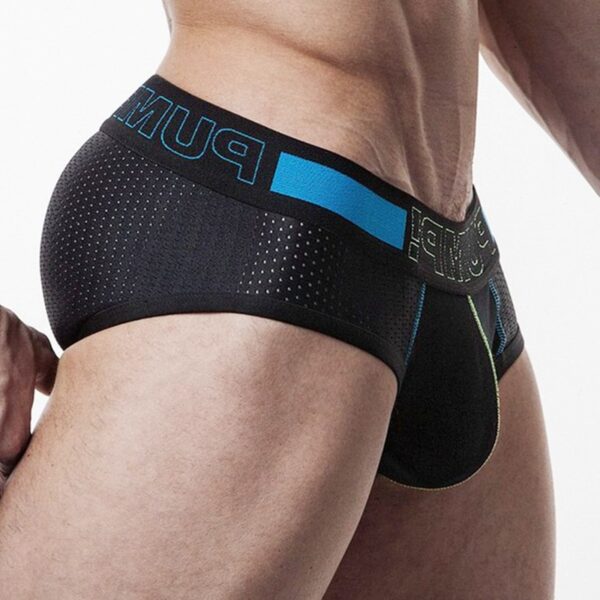 Cueca masculina nova marca modal sexy jockstrap baixa cintura briefs, gay, roupa interior - Image 8