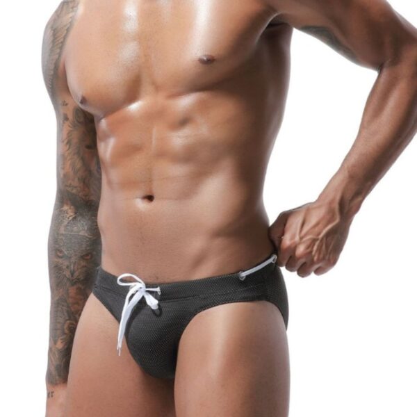 Sunga Praia Homens Swim Wear, Natação, Praia, Banho, Roupa De Banho - Image 9