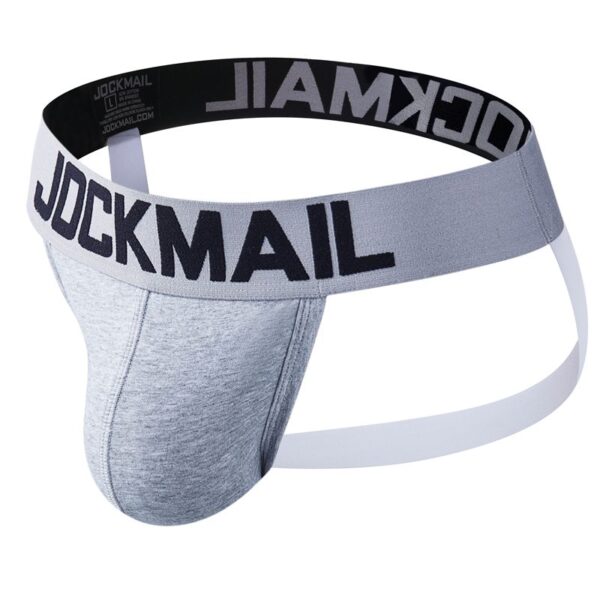 Cueca de algodão malha, Jockmail apertado homens, jockstrap, malha respirável jock cinta homme, erótico, gay pênis bolsa - Image 11