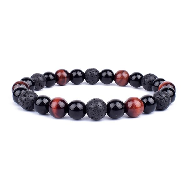 Pulseiras de Hematita Magnética para Homens e Mulheres, Tiger Eye Stone Bead, Assistência Médica, Magnet Help, Jóias para Perda de Peso, Casal, Novo - Image 15
