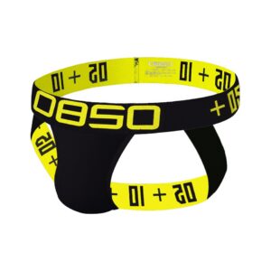 Cuecas algodão masculinas Jockstrap de orlvs,  gay tanga cuecas deslizamento sexy, bolsa, g string