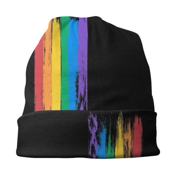 Touca de malha, skullies beanies, lgbtq queer lésbica gay adulto - Image 3