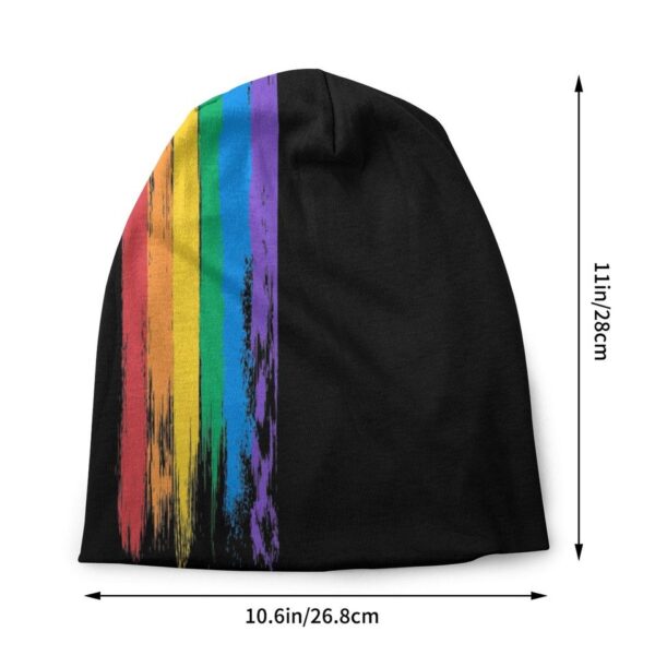 Touca de malha, skullies beanies, lgbtq queer lésbica gay adulto - Image 2