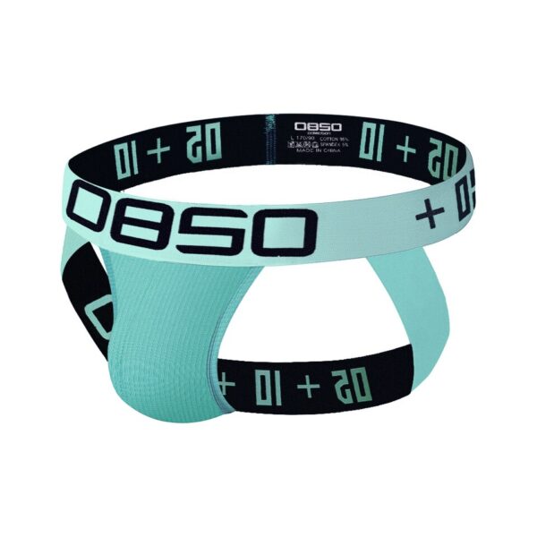 Cuecas algodão masculinas Jockstrap de orlvs,  gay tanga cuecas deslizamento sexy, bolsa, g string - Image 8