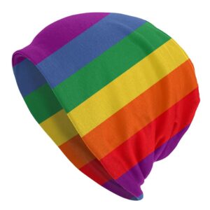 Touca Lgbt orgulho skullies beanies gay arco-íris, chapéus hip hop bonés adulto outono inverno