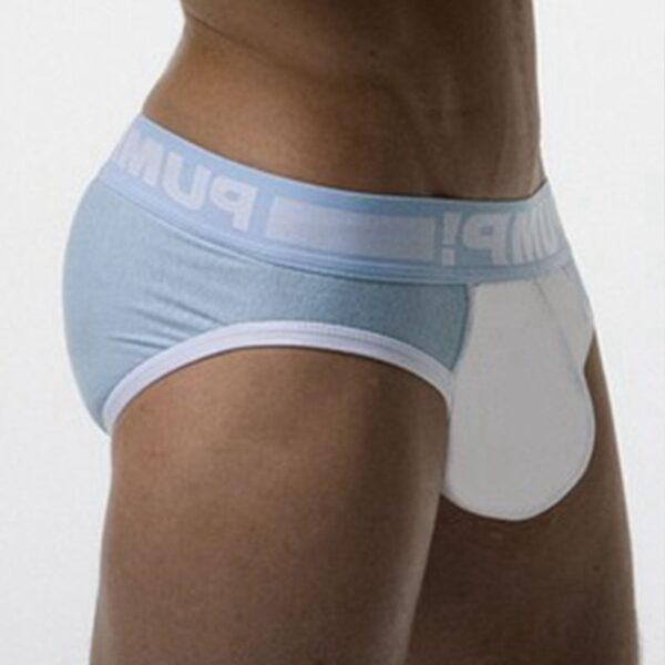 Cueca masculina nova marca modal sexy jockstrap baixa cintura briefs, gay, roupa interior - Image 18