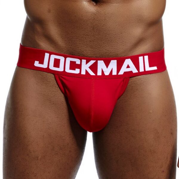 Cueca de algodão malha, Jockmail apertado homens, jockstrap, malha respirável jock cinta homme, erótico, gay pênis bolsa - Image 15