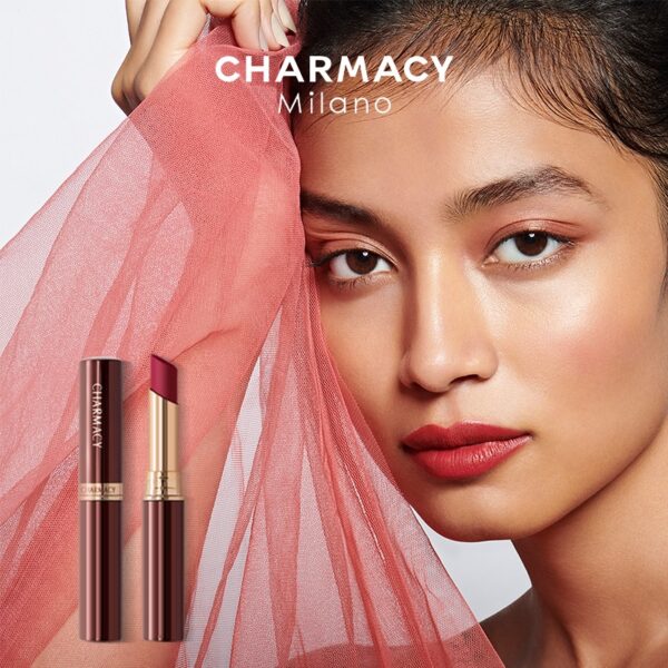 Batom Charmacy 16 cores de veludo à prova d' água fácil de usar longstay lip stick de longa duração matte - Image 20