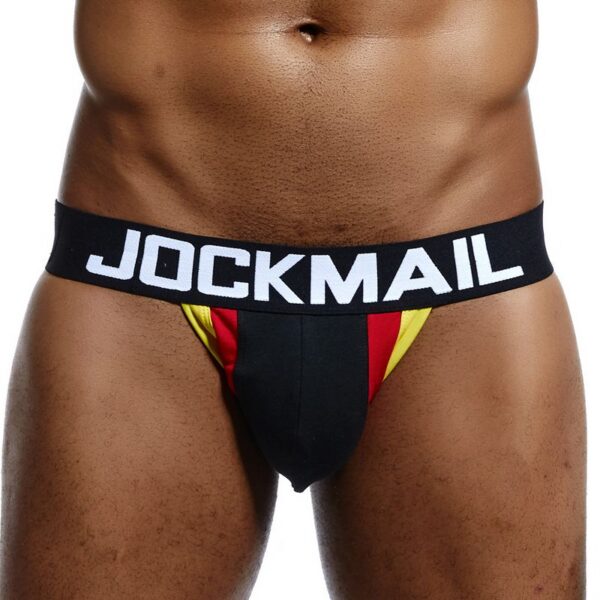 Cueca de algodão malha, Jockmail apertado homens, jockstrap, malha respirável jock cinta homme, erótico, gay pênis bolsa - Image 8