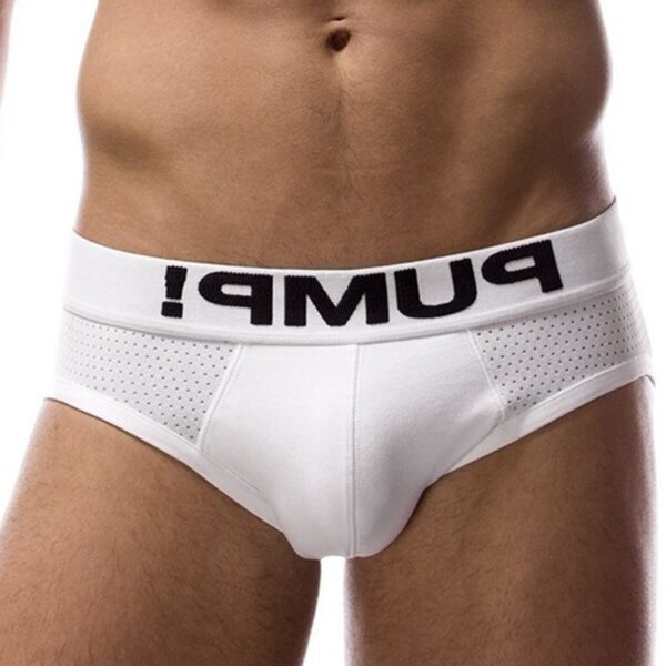 Cueca masculina nova marca modal sexy jockstrap baixa cintura briefs, gay, roupa interior - Image 24