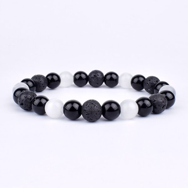 Pulseiras de Hematita Magnética para Homens e Mulheres, Tiger Eye Stone Bead, Assistência Médica, Magnet Help, Jóias para Perda de Peso, Casal, Novo - Image 23