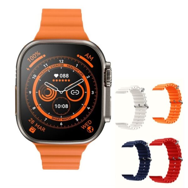 Smartwatch Ultra 8 para homens e mulheres, NFC, GPS Track, Chamada Bluetooth, Smartwatch Esportivo Impermeável, Série 8, Novo, 49mm - Image 8