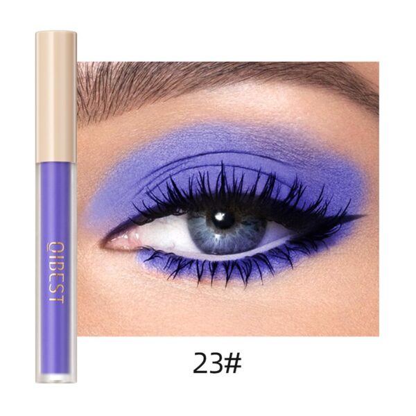 Sombra Líquida Matte QIBEST, Impermeável, Longa Duração, Olho, Contorno, Blush, Creme, Beleza, Ferramenta de Maquiagem, Alta Qualidade - Image 10