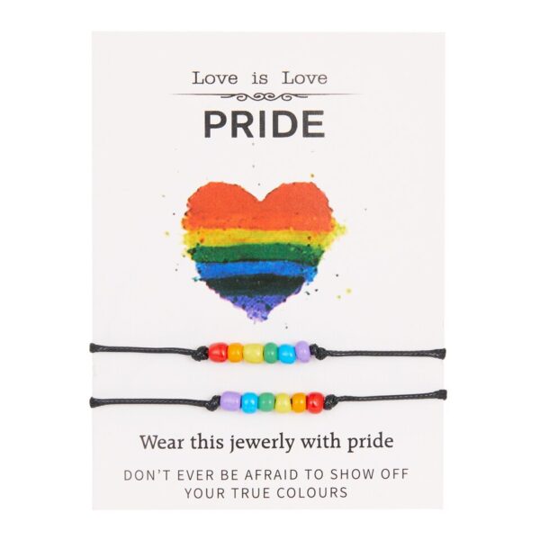Pulseira Cinta LGBTQ, arco-íris para homens mulheres. - Image 4