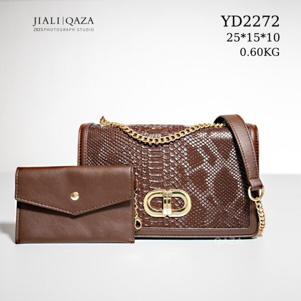 Bolsas crossbody de PU couro, forro poliéster para senhoras, bolsas de ombro - Image 7