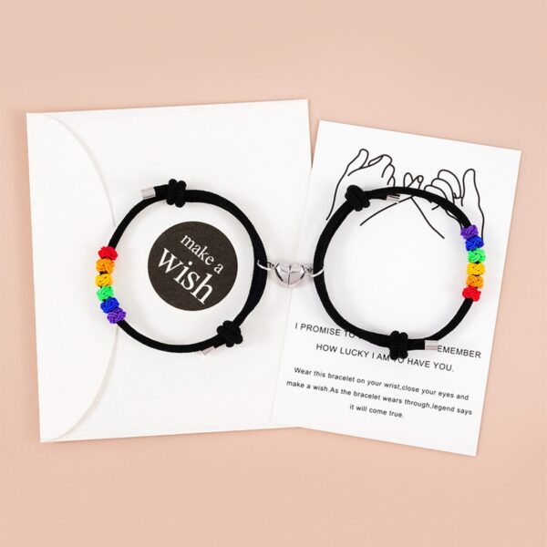 Pulseira Cinta LGBTQ, arco-íris para homens mulheres. - Image 27