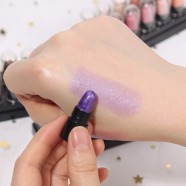 Sombra Waterproof Glitter Eyeshadow Pencil Set, Long Lasting, Fluorescente, Eye Shadow Makeup Tool, 12 cores - Image 8