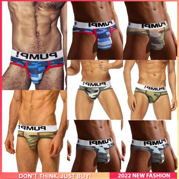 Cueca de algodão Jockstrap respirável masculina, sexy, bolsa Tanga U, moda gay, 8 peças - Image 4