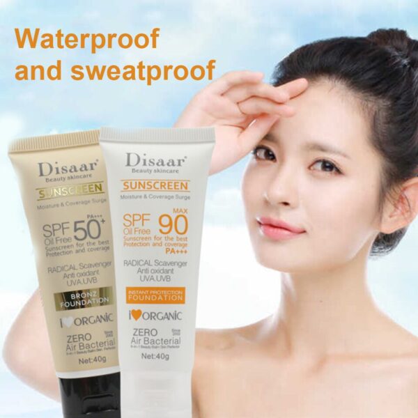 Protetor Solar Facial, De Pele Protetor, Creme Solar Branqueamento Hidratante Facial Anti Envelhecimento Oil Control - Image 3